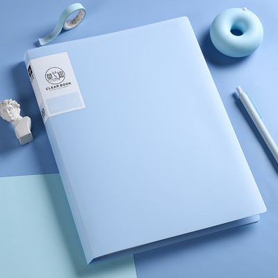 A4 Prikaz knjiga 20/30/40 stranica Prozirna mapa za umetanje Torba za pohranu dokumenata Testni papir Organizator datoteka Školski uredski pribor