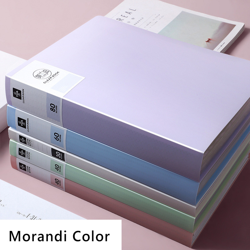 A4 Prikaz knjiga 20/30/40 stranica Prozirna mapa za umetanje Torba za pohranu dokumenata Testni papir Organizator datoteka Školski uredski pribor