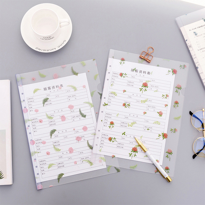 PVC A4 džepovi za registrator, prozirne mape s patentnim zatvaračem za registrator datoteka za bilježnicu, registrator izvješća