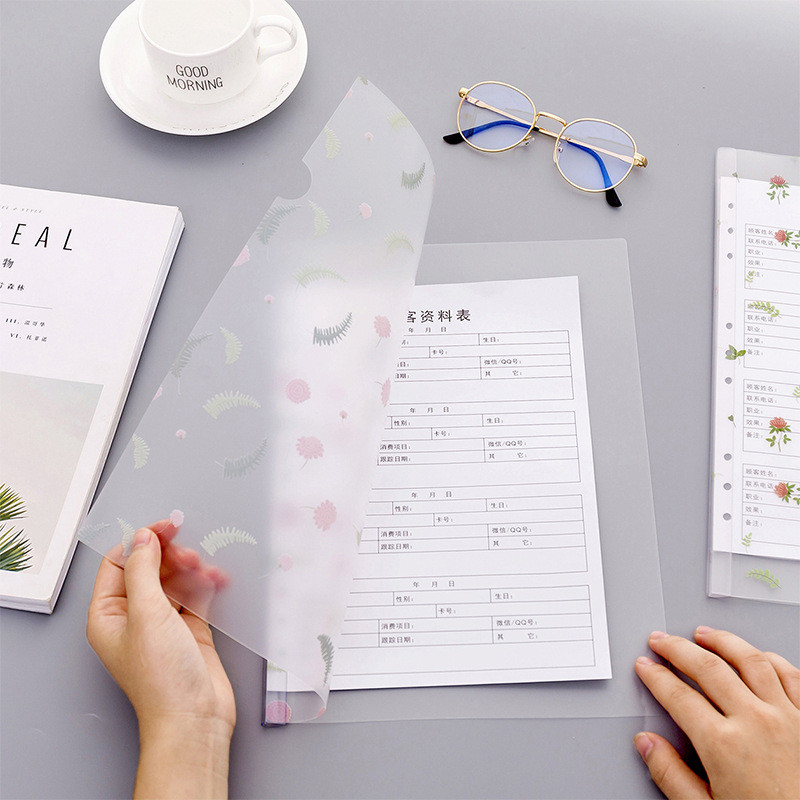 PVC A4 džepovi za registrator, prozirne mape s patentnim zatvaračem za registrator datoteka za bilježnicu, registrator izvješća