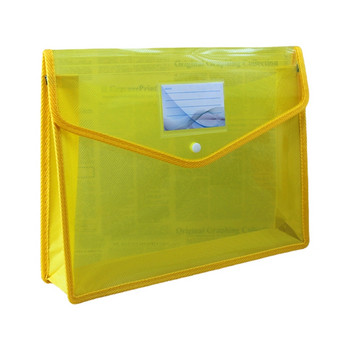 A4 B4 Διαφανής οργάνωση αποθήκευσης εγγράφων Τρισδιάστατη τσάντα αρχείων Φάκελος θήκης χαρτιών