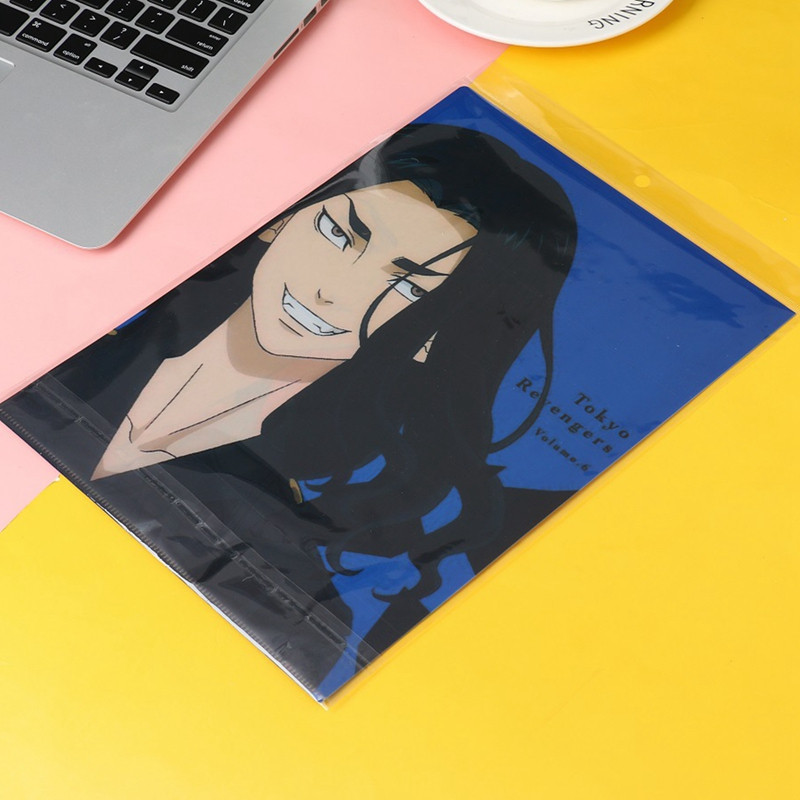 Anime Tokyo Revengers Datoteka Torba za dokumente Torbica Držač mape Organizator Školski uredski pribor Proširivanje datoteka Pohranjivanje dokumenata