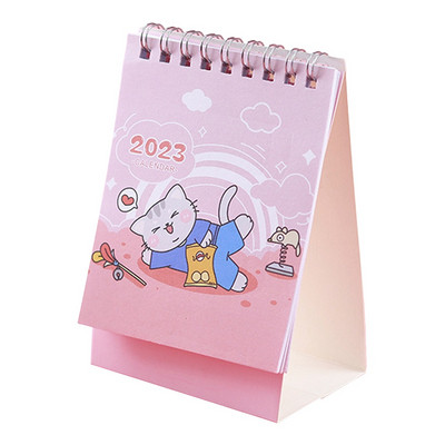 2023 armas multikas kassi kirjutuslaud minikalender laud paberist kalender iganädalane ajakava planeerija päevakava korraldaja kontoritarbed