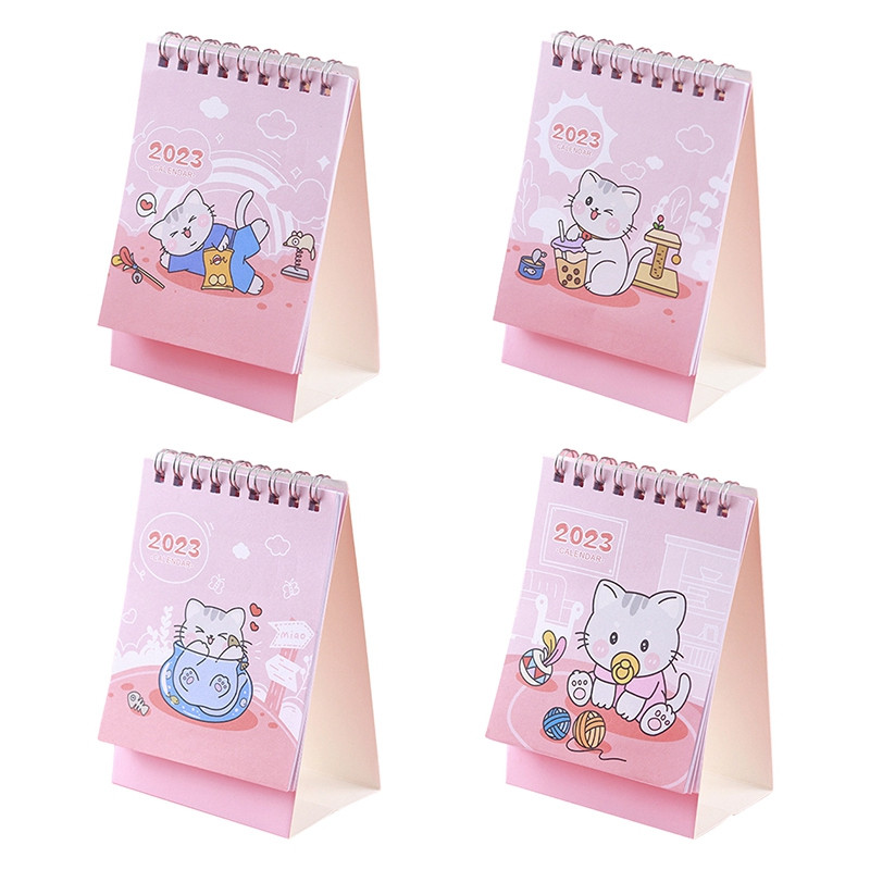 2023 armas multikas kassi kirjutuslaud minikalender laud paberist kalender iganädalane ajakava planeerija päevakava korraldaja kontoritarbed