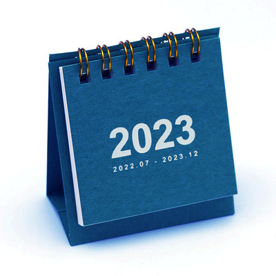 2023. aasta Lihtne ühevärviline mini töölauapaber Lihtne kalender Kahe päevaplaani koostaja tabeliplaneerija Aasta päevakava korraldaja laud