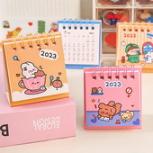 2023 Mini Lovely Rabbit Stolni kalendar Kreativni crtani mjesečni kalendar Memo Minute Kalendar Uredski materijal Veleprodaja
