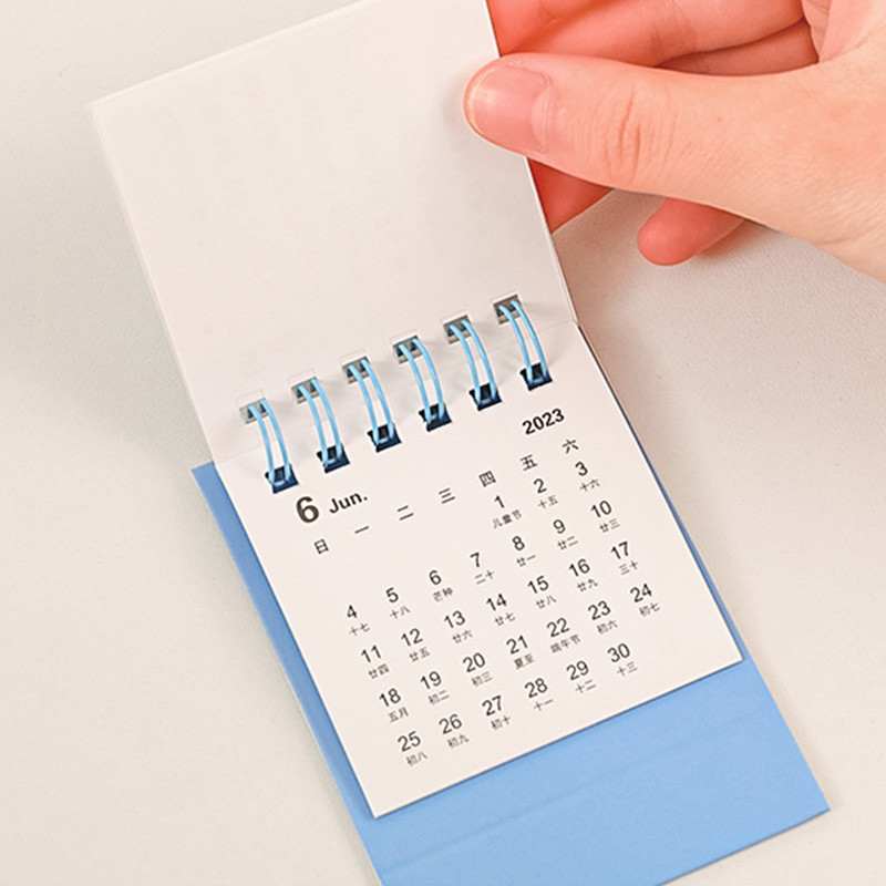 2023 Mini Lovely Rabbit Stolni kalendar Kreativni crtani mjesečni kalendar Memo Minute Kalendar Uredski materijal Veleprodaja