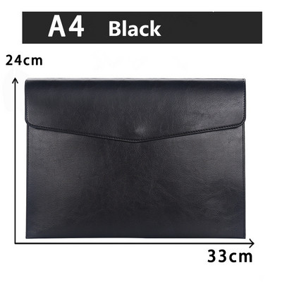 EZONE A4 24*33cm mapa datoteka PU torba za dokumente ugovor faktura portfelj studenti uredski materijal prijatelji torba za pohranu darova