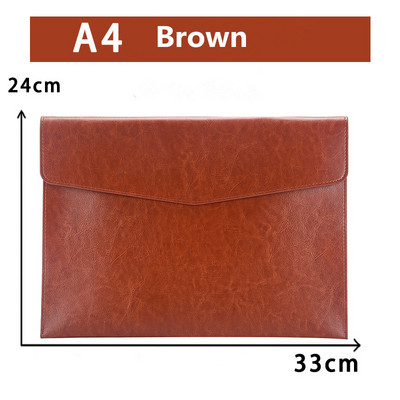 EZONE A4 24*33cm mapa datoteka PU torba za dokumente ugovor faktura portfelj studenti uredski materijal prijatelji torba za pohranu darova
