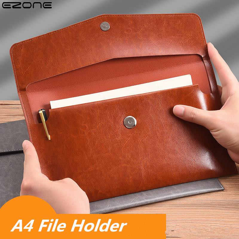 EZONE A4 24*33cm mapa datoteka PU torba za dokumente ugovor faktura portfelj studenti uredski materijal prijatelji torba za pohranu darova