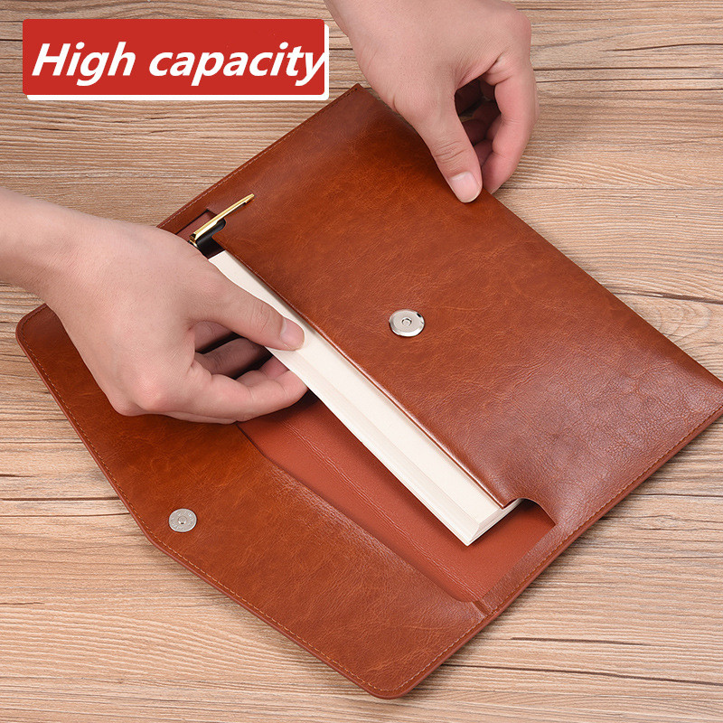 EZONE A4 24*33cm mapa datoteka PU torba za dokumente ugovor faktura portfelj studenti uredski materijal prijatelji torba za pohranu darova