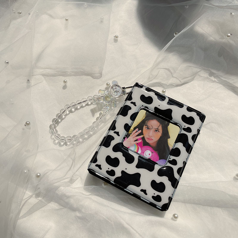 MINKYS Kawaii Milk 3 inča Prijenosne mini fotokartice Skupljajte knjige Kartice Kpop Organizator za fotografije Poklon knjige Školski pribor