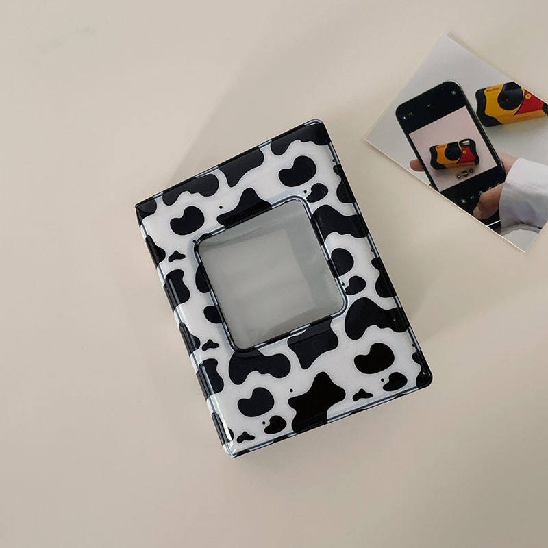 MINKYS Kawaii Milk 3 inča Prijenosne mini fotokartice Skupljajte knjige Kartice Kpop Organizator za fotografije Poklon knjige Školski pribor