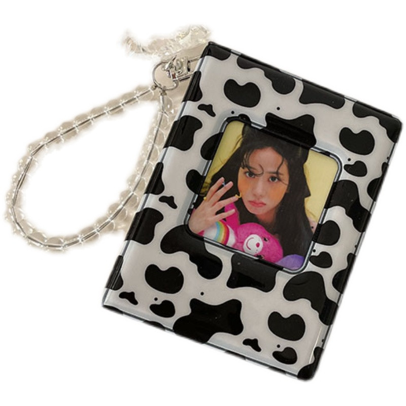 MINKYS Kawaii Milk 3 inča Prijenosne mini fotokartice Skupljajte knjige Kartice Kpop Organizator za fotografije Poklon knjige Školski pribor