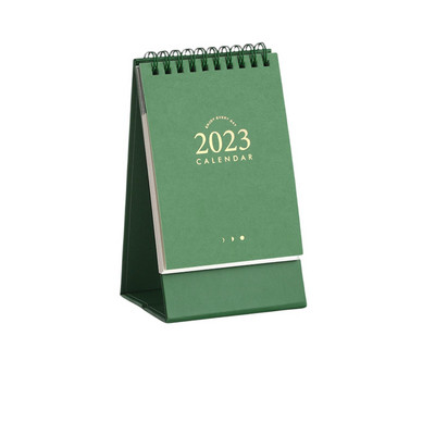 Настолен календар Clear Typography Stamping Cover Документиране на Life 2023 Преносими настолни календари 2023 Настолен календар за дома