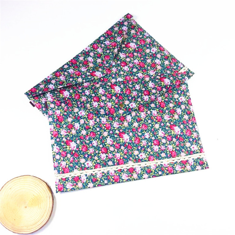 1 kom/lot Cvijeće čipka A4 torba za dokumente fascikla papirnati materijal Filing Production Organizator torba Školski ured Escolar Papelaria