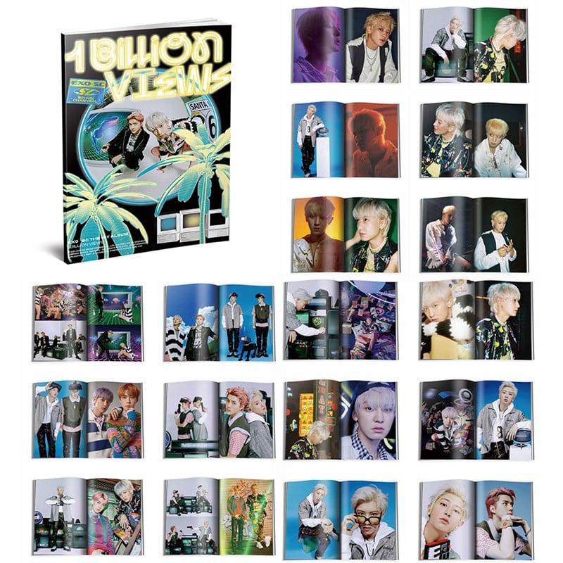 54Pcs/book EXO-SC 1st Album Self Made Paper Mini Card Photo Card Poster HD Photobook Photocard Poklon kolekcija