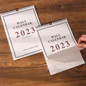 2023 Jednostavan zidni kalendar Zidni kalendar Planer Bilješka Sat Kućni viseći zidni kalendar Planer dnevnog rasporeda
