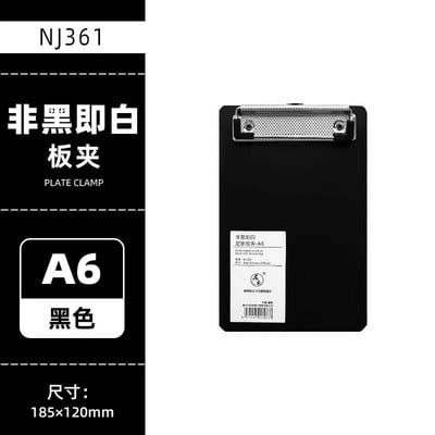 Jednostavan A4 A5 A6 Bill Clipboard Memo Pad Clip Board Bilježnica s otvorenim listovima Stege za pisanje Držač papira Uredski školski pribor