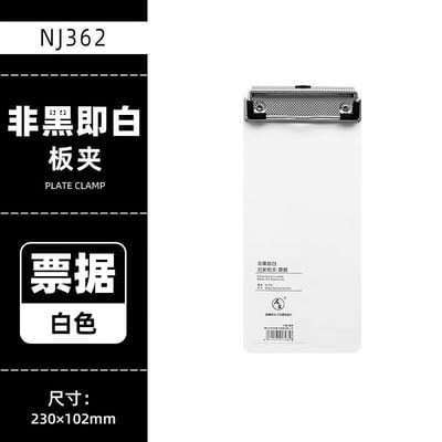 Jednostavan A4 A5 A6 Bill Clipboard Memo Pad Clip Board Bilježnica s otvorenim listovima Stege za pisanje Držač papira Uredski školski pribor