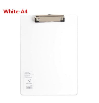 Jednostavan A4 A5 A6 Bill Clipboard Memo Pad Clip Board Bilježnica s otvorenim listovima Stege za pisanje Držač papira Uredski školski pribor
