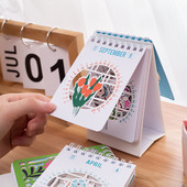 Vintage cvijeće 2023 Stolni mini kalendar Upravljanje vremenom Dnevni tjedni planer Planer Dnevni red Organizator Kalendar Pribor