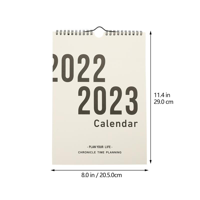 Kalendar 2023. Raspored Zidni planer Dnevni viseći mjesečni godišnji list Planiranje plana Kineski organizator Novo vrijeme Obiteljski papir