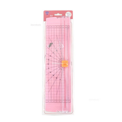 A4 formāta papīra griešanas mašīna Papīra griezējs Mākslas trimmeris Amatniecība Foto albumu asmeņi DIY Biroja mājas kancelejas preču nazis