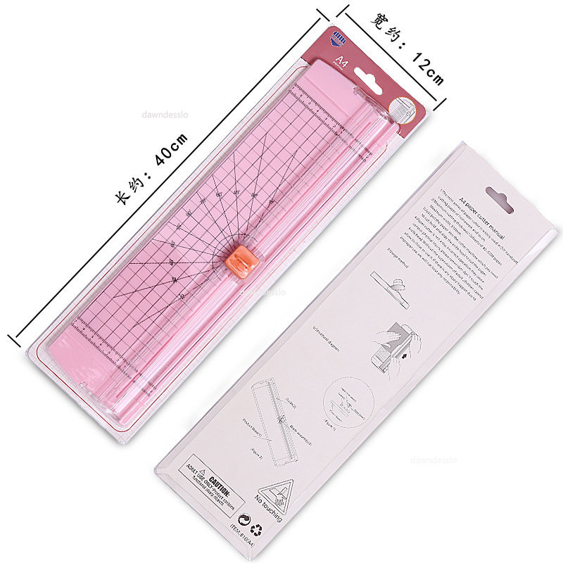 A4 formāta papīra griešanas mašīna Papīra griezējs Mākslas trimmeris Amatniecība Foto albumu asmeņi DIY Biroja mājas kancelejas preču nazis