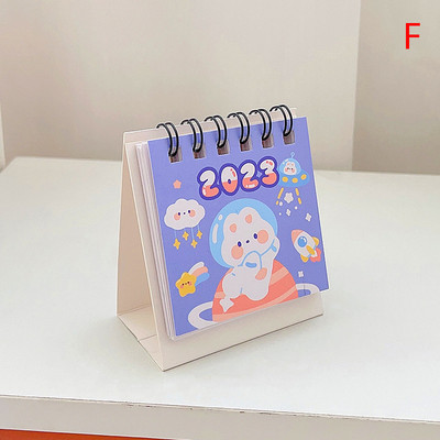 2022 Simple Morandi Mini Desktop Paper Simple Calendar Διπλό ημερήσιο χρονοδιάγραμμα Σχεδιασμός τραπεζιού Ετήσια οργάνωση ατζέντας