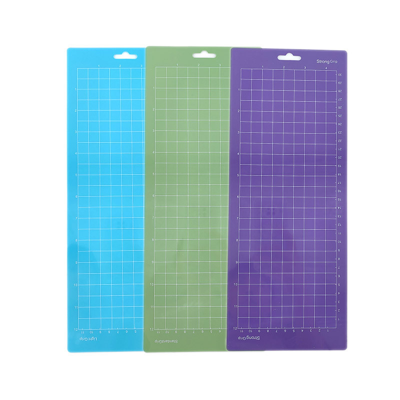 3 iepakojumu gravēšanas mašīnas pamatplākšņu griešanas paklājiņš priekš Cricut Joy Cricut/cameo 4 ar līmējošiem PVC griešanas paklājiņiem