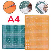 Divpusējs A4 izmēra griešanas paliktnis Art gravēšanas dēlis darbagalds savārstījums DIY šūšanas rokasgrāmata ar nazis apakšklāja griešanas paklāja dēlis