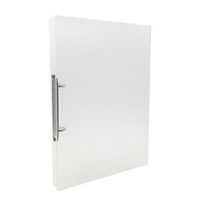 Φάκελος αρχείου με κλιπ Α4 Διαφανές καραμέλα Χρώμα χαλαρό βιβλιοδετικό Αποθήκευση Organizer Σχολική προμήθεια γραφείου