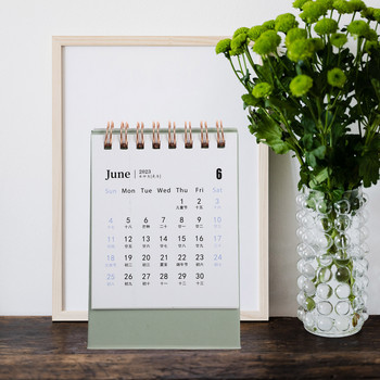 Επιφάνεια εργασίας Calendar Small Month Office Plannercalendars Πρόγραμμα Μόνιμων Τοίχων Ημερήσιο μίνι οικιακό περίπτερο 2023 Πίνακας Μηνιαία