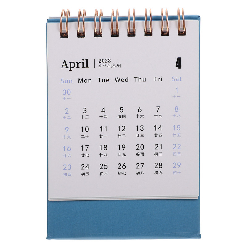Kalendar Stolni Stolni Stolni Mali Uredski Planer Kalendari Stojeći Zidni Raspored Dnevni Mini Stalak za Kućanstvo 2023 Stolni Mjesečni