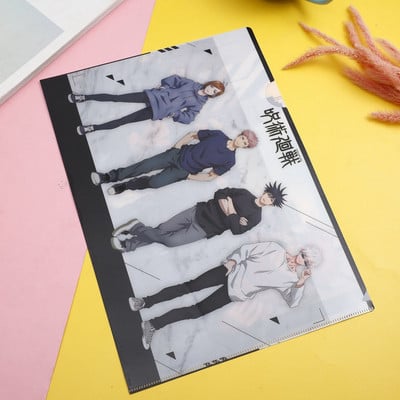 Jujutsu Kaisen Anime Mapa Gojo Satoru Nanami Kento A4 Torba za datoteke Torba za pohranu dokumenata Pretty Student Pribor Školski pribor