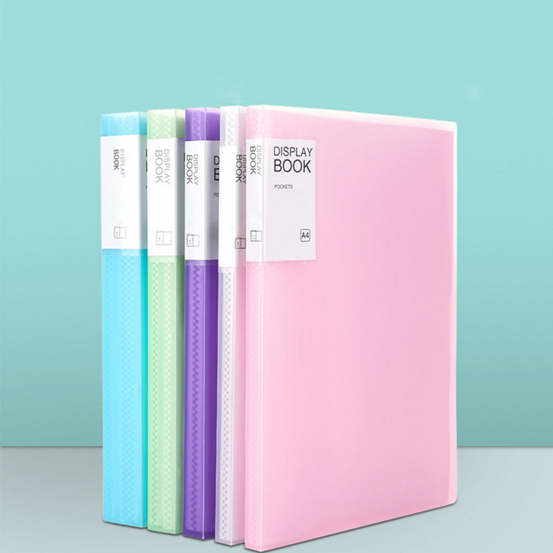 A4 Torba za dokumente od 30 stranica Vodootporna mapa za datoteke Plastična prozirna torbica za datoteke velikog kapaciteta Uredski školski pribor