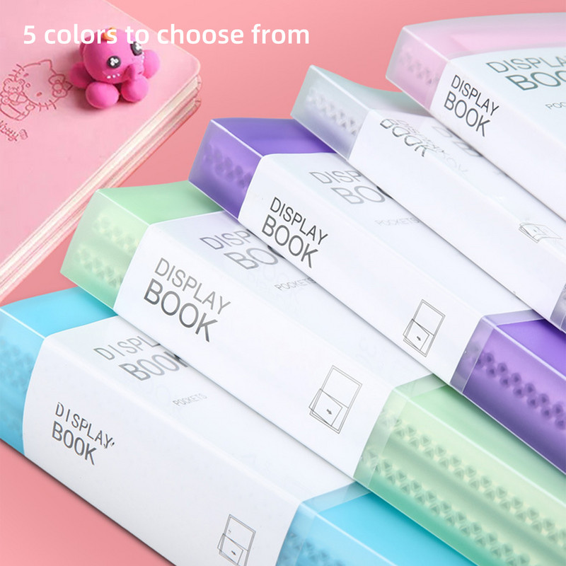 A4 Torba za dokumente od 30 stranica Vodootporna mapa za datoteke Plastična prozirna torbica za datoteke velikog kapaciteta Uredski školski pribor