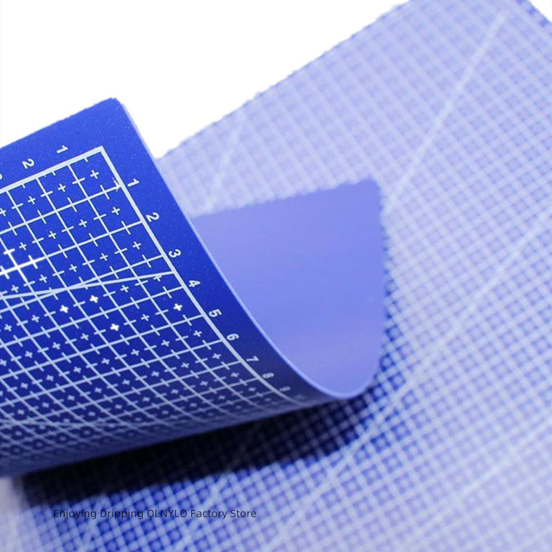 Rezerves PVC griešanas paklājs A3 A4 A5 Vienpusējs griešanas dēlis paštaisīšanai Gravēšanai Ādas šūšanai Mākslas instrumentu komplekti S/M/L