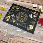 Covoraș de tăiat cu matrice magică A4, 1 bucată, cu auto-vindecare, covoraș pentru artizanat, cuțit, carte de gravare, țesătură, piele, hârtie, panou de instrumente