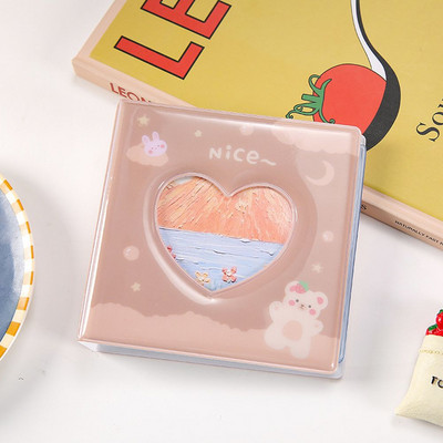 Kolekcionarski predmeti Knjiga za pohranu fotografija 6×6 10×10 Square Photocards Collect Love Hollow Album Idol Card Sleeve Mini Photo Album