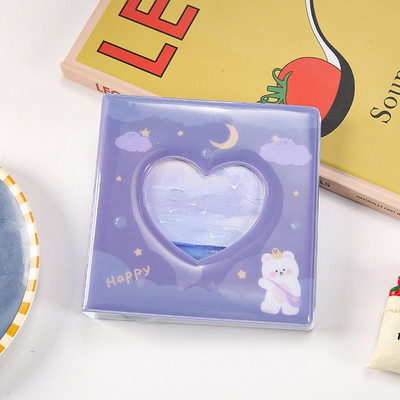 Kolekcionarski predmeti Knjiga za pohranu fotografija 6×6 10×10 Square Photocards Collect Love Hollow Album Idol Card Sleeve Mini Photo Album