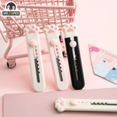 Mr.Paper Mini cuțit portabil cu gheare de pisică, drăguț, creativ, rafinat, decorare pentru cont de mână, instrumente de tăiat hârtie, consumabile de artă