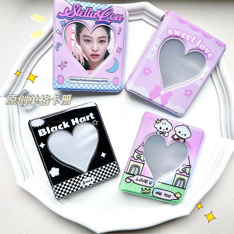 Album Pribor za pohranu fotografija Knjiga izdubljene anime karte Knjiga držač fotokartice Kartice Skupljajte knjige Idol karte Knjiga