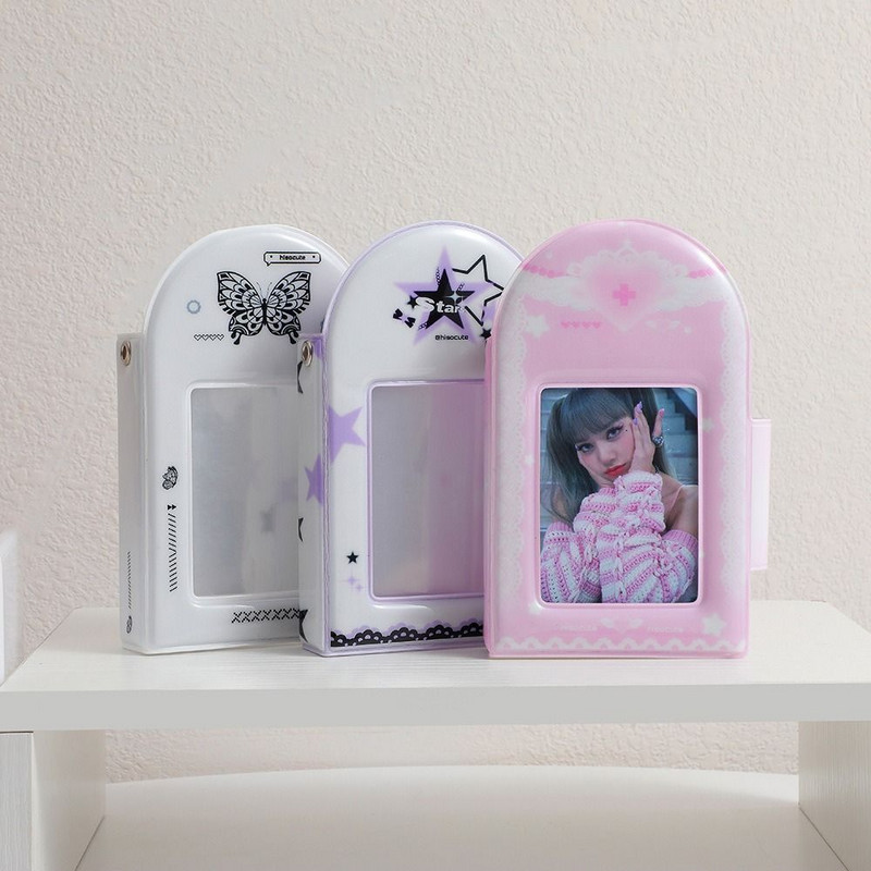 Albumi fotod Album Õpilasfotod Säilitusraamat Iidolikaardid Raamat Animekaardid Raamat Fotokaardihoidja kaardid Kogu raamat