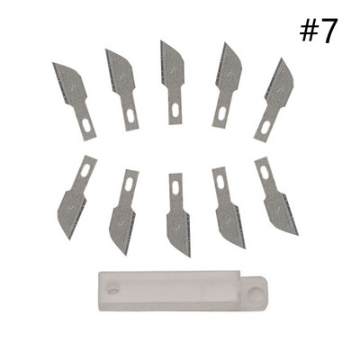 Set de instrumente pentru cuțit bisturiu din metal multicolor Lame anti-alunecare Cuțit de gravură Telefon mobil Film pentru tăierea hârtiei Instrumente de sculptură #11