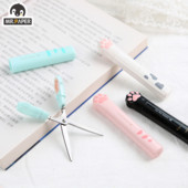 Mr.Paper 4 stil foarfece cu gheare de pisică din oțel inoxidabil Fată creativă Unelte de tăiat hârtie drăguță și convenabilă Articole de artă pentru studenți