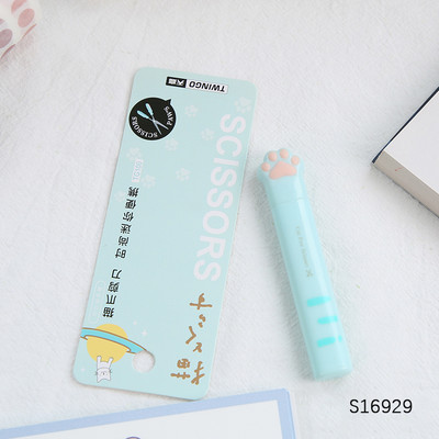 Mr.Paper 4 stil foarfece cu gheare de pisică din oțel inoxidabil Fată creativă Unelte de tăiat hârtie drăguță și convenabilă Articole de artă pentru studenți