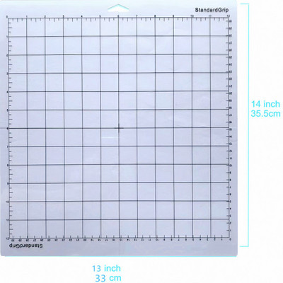 1 gab Krāsu nomaiņas plāksnes gravēšanas mašīna Pvc pamatplāksne ir piemērota Cricut / Cameo 4 ar lipīgu, neslīdošu griešanas paklājiņu