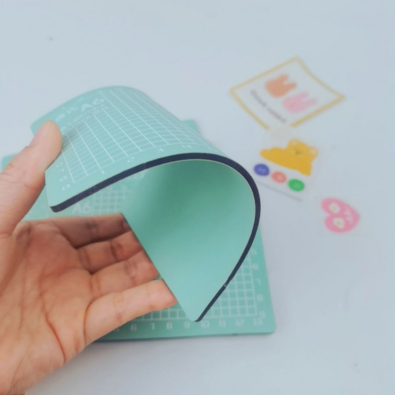 A6 Podloga za rezanje Neklizajuća mrežasta daska za rezanje Mini daska za graviranje Papirnati podložak za rezanje